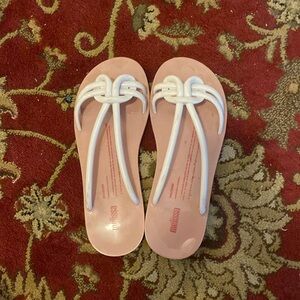 Melissa rubber flip flops